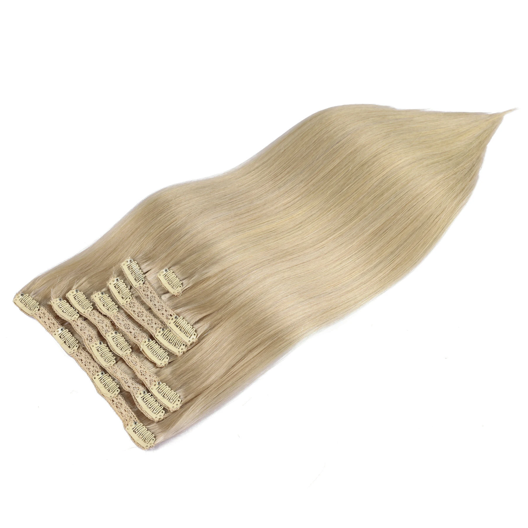 Invisible Tape In Extensions Real Hair - Naturalne czarne proste doczepiane włosy na