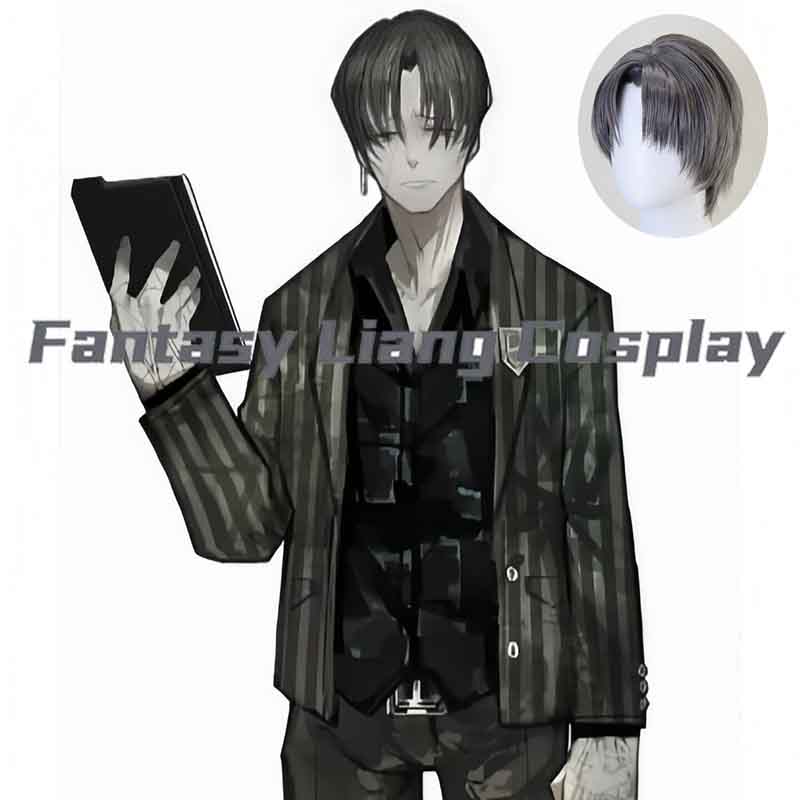 Lace Front Wigs - Peruka do cosplayu Virgil z anime