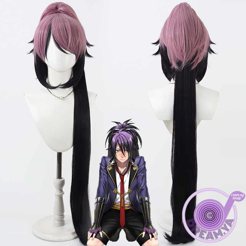 Synthetic Wigs - Peruka Cosplay Fudou Yukimitsu Touken Ranbu
