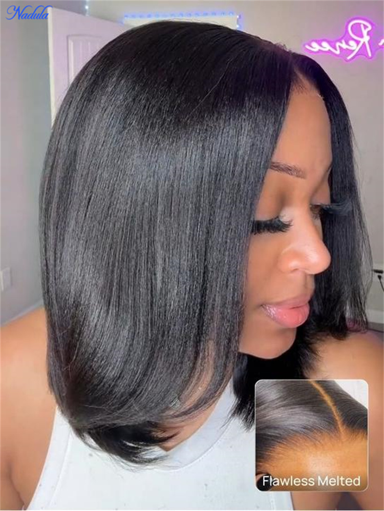 Wyprzedaż Nadula: 10-calowa i  – Glueless Wear And Go Human Hair Wig recenzja i cena