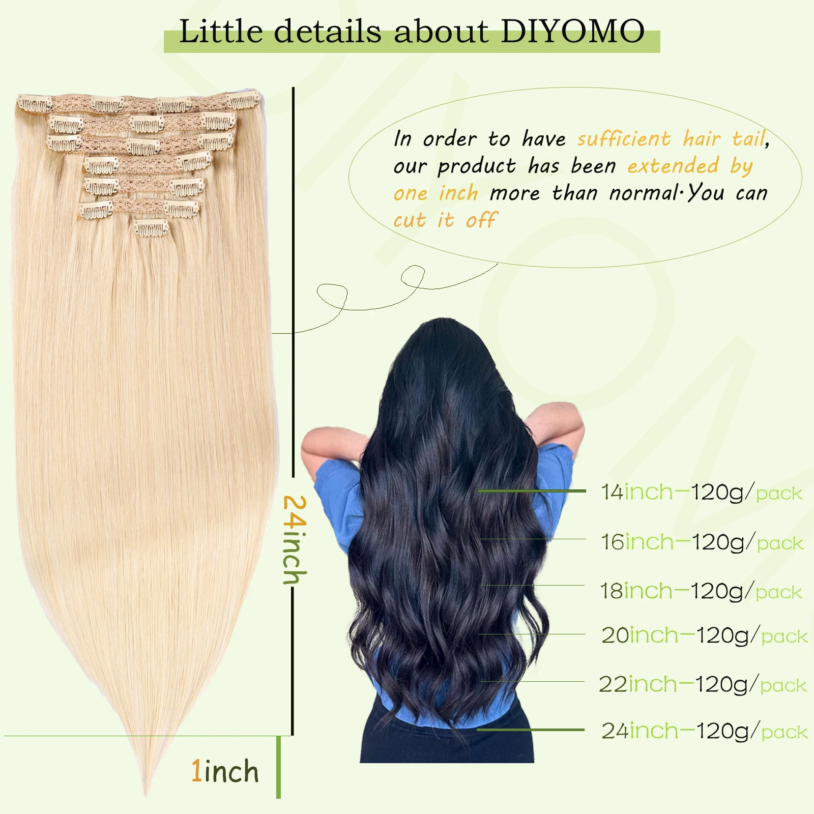 Naturalne czarne proste doczep – Invisible Tape In Extensions Real Hair recenzja i cena