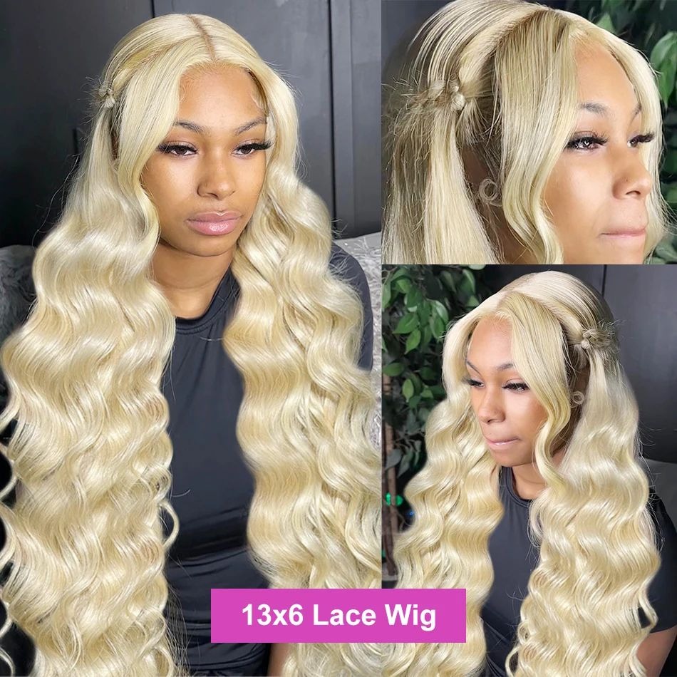 13x6 613 Blond HD Peruki z lud – 613 Blonde Body Wave Lace Front Wig recenzja i cena