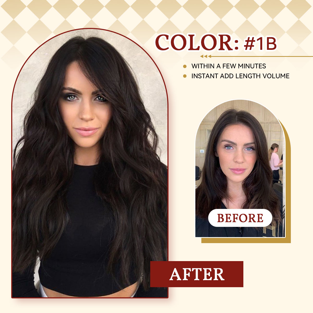 12A Naturalne Falowane Doczepy – Seamless Clip In Hair Extensions Human Hair recenzja i cena