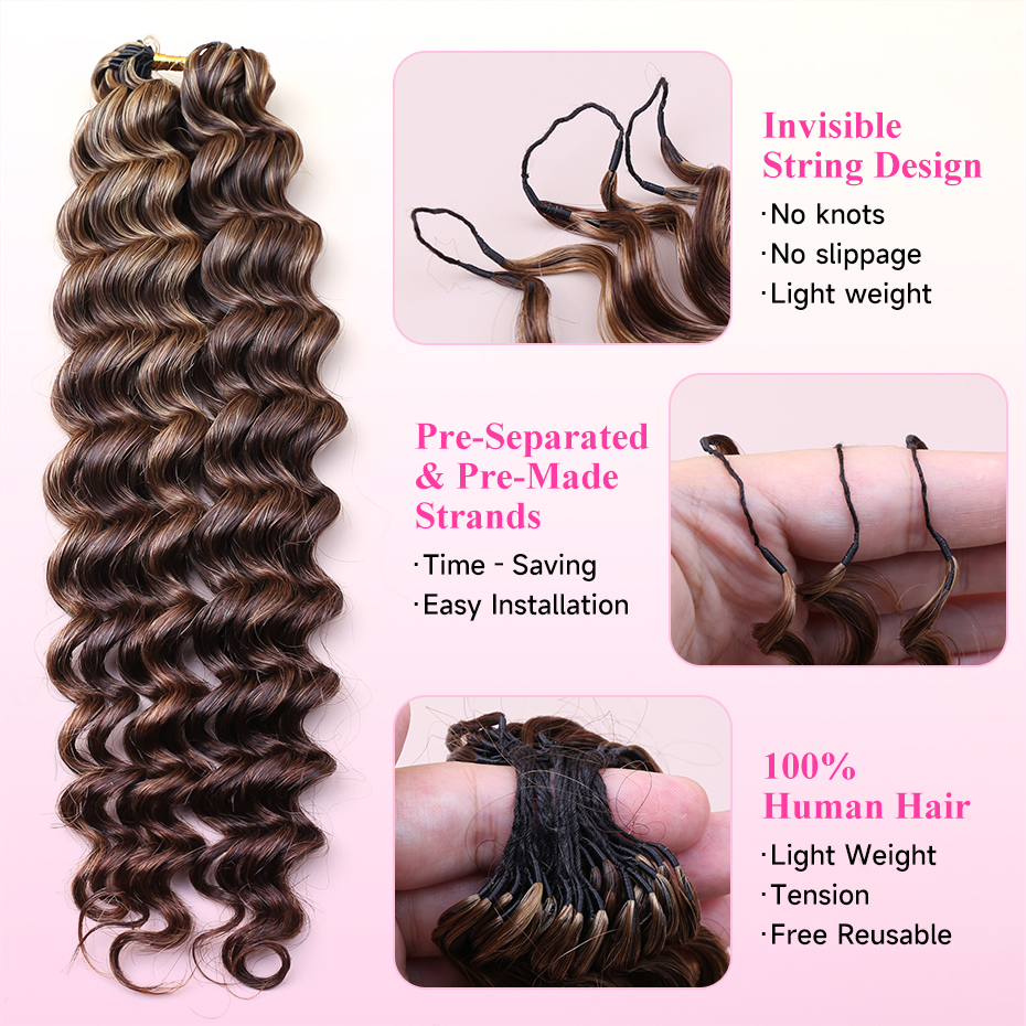 Włosy naturalne 100% – pasemka – Hair Bundles recenzja i cena