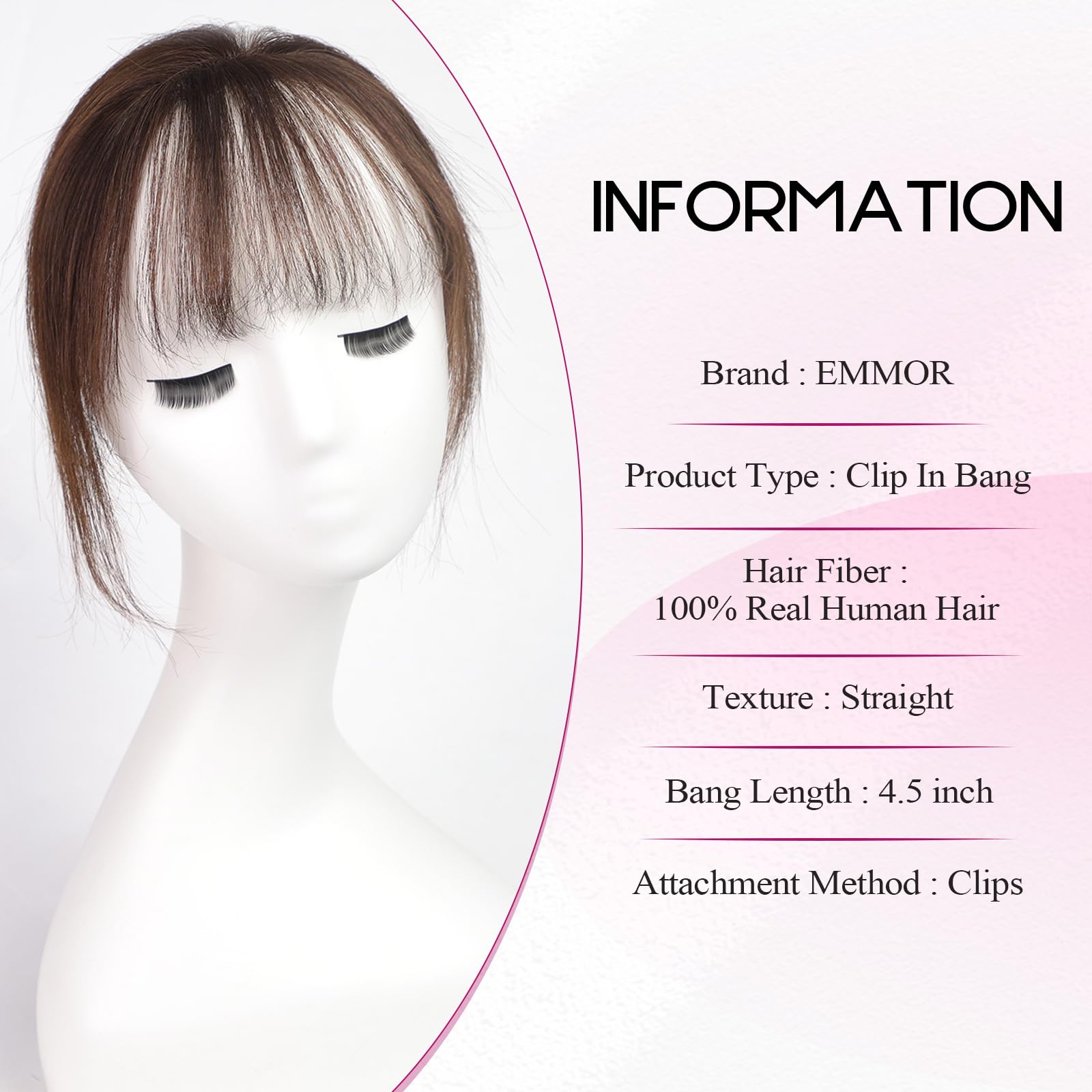 Doczepiane grzywki z prawdziwy – Seamless Clip In Hair Extensions Human Hair recenzja i cena